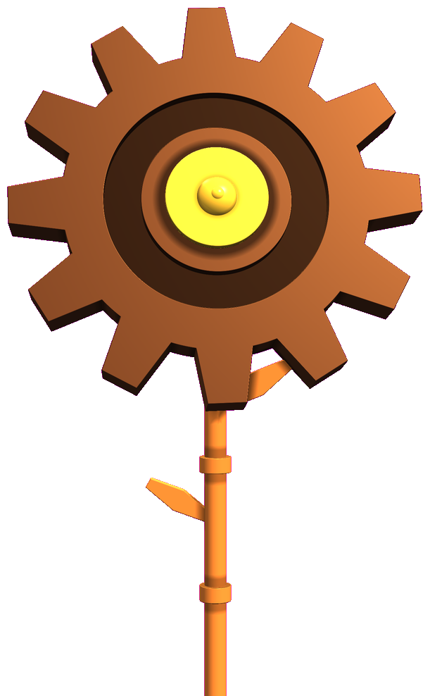 Gear flower